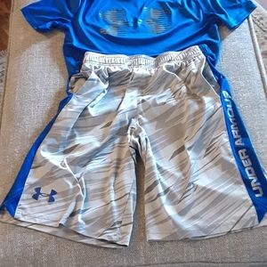 Under armour shorts set